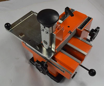 Semi-automatic Plate Embossing Machine Metal Marking Machine Stamp Screen Print - Image 1 of 4
