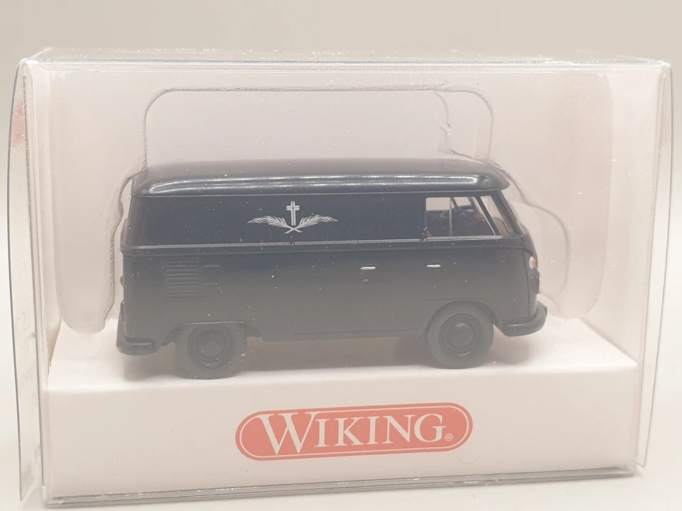 Wiking 07970530 VW T1 carro funebre Volkswagen Bus modellismo 1:87 - Immagine 1 di 1
