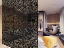 Privacy Screen, Room Divider Panel | Modern Hanging Screen wooden partition