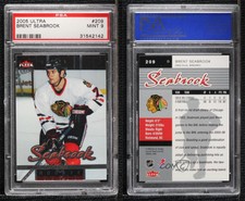 2005-06 Fleer Ultra Brent Seabrook #209 PSA 9 MINT Rookie RC
