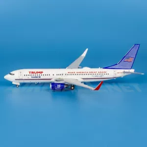1:200 GeminiJets Trump Plane Boeing 737-800W Diecast Aircraft Model - Picture 1 of 7