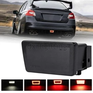 Smoke LED Rear 3rd Brake Light Tail Backup Fog Lamp For Subaru WRX STI Impreza - Picture 1 of 10