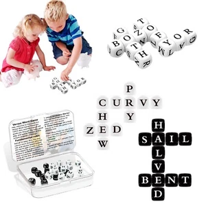 Alphabet Dice Game , Battle Game Word Dice,Game English Letter Dice. - Picture 1 of 6