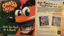 Crash Bash / Spyro Year of the Dragon  (Demo Disc) (Sony PlayStation 1)