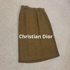 Christian Dior PRET-A-PORTER Knee Length Skirt Woman Size L Brown