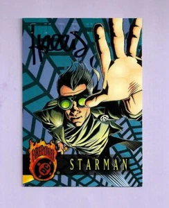 Tarjeta firmada por Fleer DC Outburst Firepower 1996 30 Starman - Tony Harris - Imagen 1 de 2