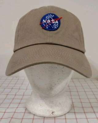KBETHOS NASA Cap Hat Beige Mens Adjustable Embroidered Patch Space Flight - Image 1 of 4