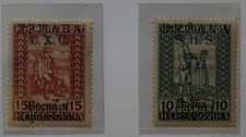 1918-Bosnia Erzegovina-soprastampati-MLH*