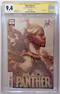 Black Panther #1 (Marvel/Juli 2018) CGC Signature Series 9.4 - Bild 1 von 3
