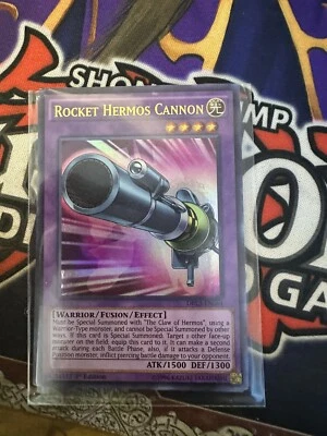 Yu-Gi-Oh! TCG Rocket Hermos Cannon Dragons of Legend: Unleashed DRL3-EN064... - Image 1 of 4