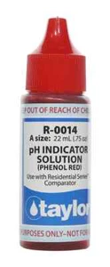 PH INDICATOR SOLUTION - .75OZ (TAYLOR WATER TECHNOLOGIES - R-0014-A) - Picture 1 of 1