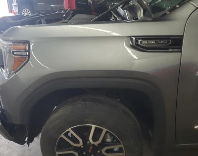 20 21 22 SIERRA 1500 PICKUP Left Fender Satin Steel G9K - Image 1 of 4