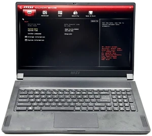 MSI - GS76 - 17.3" - i9 - 32GB RAM - RTX 3070 - SSD 1TB - (SIN SISTEMA OPERATIVO INSTALADO) - Imagen 1 de 8