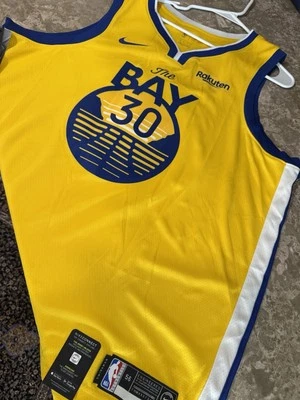 Camiseta Nike NBA Swingman Golden State Warriors Bay 30 - Curry #30 Talla 56 Foto 1 de 2