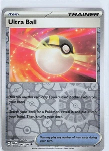 Ultra Ball (091/091), SV: Paldean Fates, holograma inverso, poco común - Imagen 1 de 2