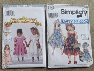 Vintage 1990er MÄDCHEN KLEID Muster IT'S ENCHANTING DAISY Kingdom 8145 3213 4 5 6 UC - Bild 1 von 3