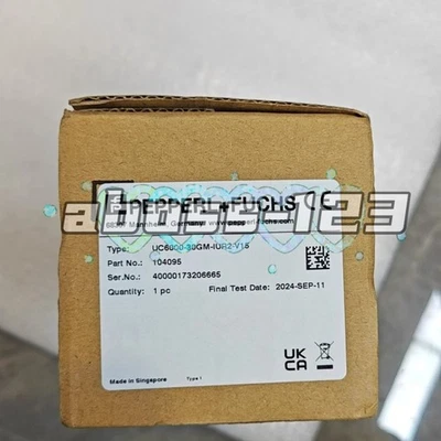 Pepperl+Fuchs UC6000-30GM-IUR2-V15 Ultrasonic Sensor#1pcs New In Box - Image 1 of 3