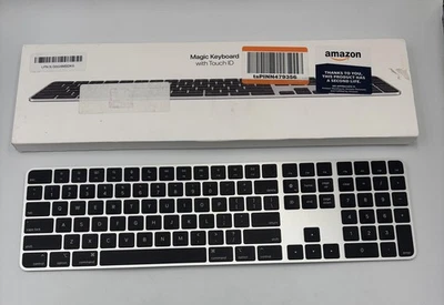 Apple Magic Keyboard with Touch ID and Numeric Keypad: Wireless, Bluetooth, - Image 1 of 4
