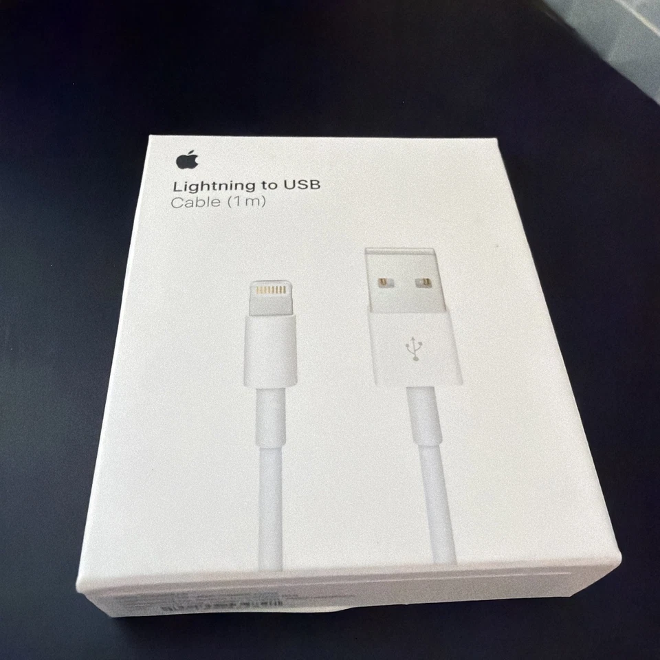 Cable Lightning a USB Apple MD818AMA 1M - Blanco Foto 1 de 1