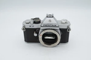 Pentax K2 35mm Film SLR Camera Body, Chrome (Camera Body Only) - Picture 1 of 6