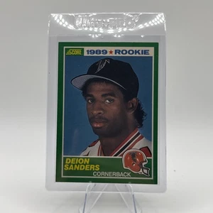 1989 SCORE #246 DEION SANDERS ROOKIE RC ATLANTA FALCONS - Picture 1 of 2
