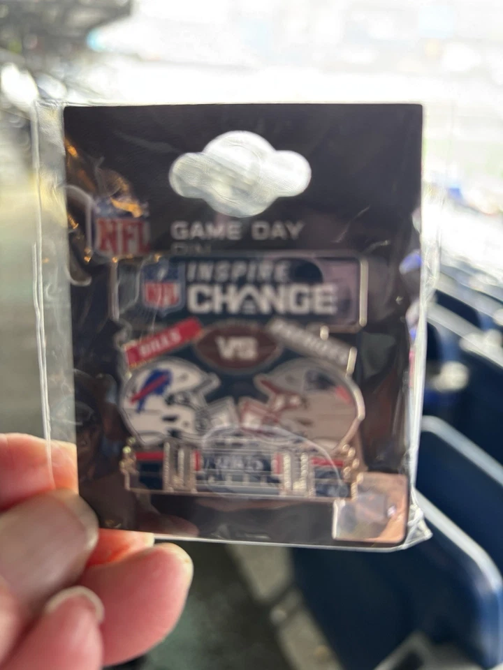 New England Patriots VS Buffalo Bills Game Day Pin 12/14/25