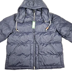 Alpine Design Jacket Mens XL Navy Blue Puffer Full Zip Outdoor Water Repellent - Picture 1 of 15