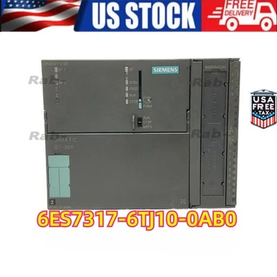 New Siemens 6ES7 317-6TJ10-0AB0 6ES7317-6TJ10-0AB0 S7-300 CPU 317T-2 DP - Image 1 of 4