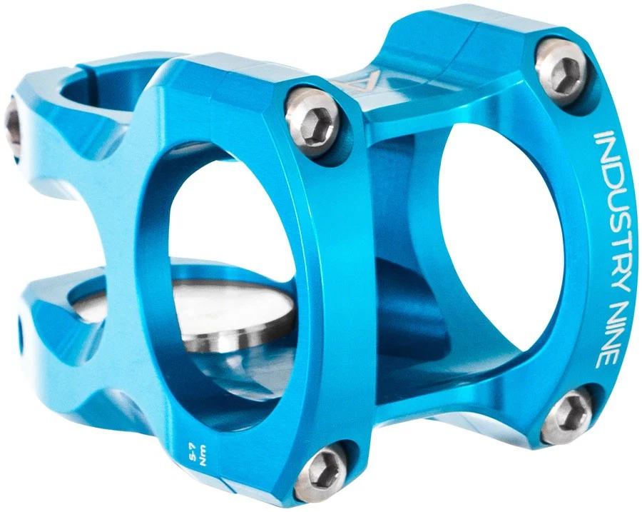 Industry Nine A35 Turquoise Aluminum MTB Stem 35mm Clamp 9 Lightweight CNC - Image 1 of 1