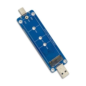 NVMe SSD Gehäuse NVMe zu Typ-C Konverter M.2 zu USB3.0 Gehäuse J7K23841 - Afbeelding 1 van 10