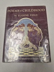Poems Of Childhood Eugene Field 1932 Hardcover Ex-Library Verses Collection  - Bild 1 von 21