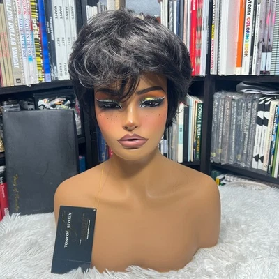 PELUCA AMBIENTE TONY OF BEVERLY CORA 2 NEGRO MARRÓN Foto 1 de 4