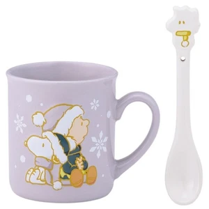 Universal Studio Japan Peanuts Snoopy Winter Becher mit Löffel - Bild 1 von 4