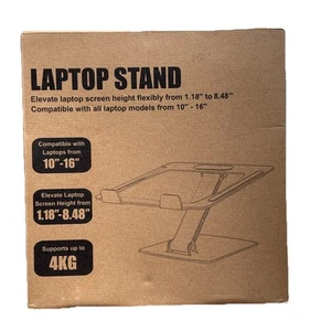 Support Pliable Aluminium / Tablette iPad Ordinateur PC Portable MacBook Pro Air - Afbeelding 1 van 14