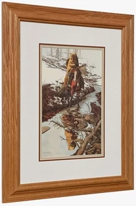 Bev Doolittle SPIRIT OF THE GRIZZLY Matted Framed WSS From Where Silence Speaks - Picture 1 of 1