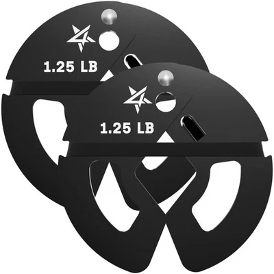 Placas de peso fraccionarias con mancuerna Yes4All de 1,25 lb 2 piezas Foto 1 de 4