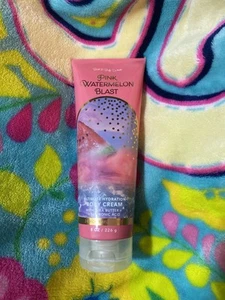Bath & Body Works PINK WATERMELON BLAST Ultimate Hydration Body Cream 8oz NEW - Picture 1 of 1