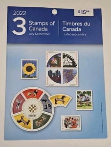 Canada 2022 Quarterly Pack July To September.  Sealed. - Picture 1 of 1