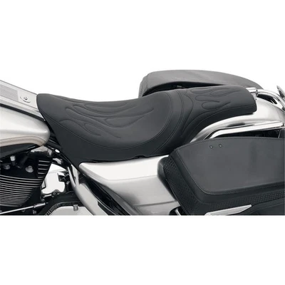 Drag Specialties Predator Seat - Flame Stitched - FLT/HR 0801-0213 - Image 1 of 4