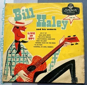 BILL HALEY & HIS COMETS - LIVE IT UP 1955 LONDON H-APB 1042 EXCELLENT UK 10" - Picture 1 of 6