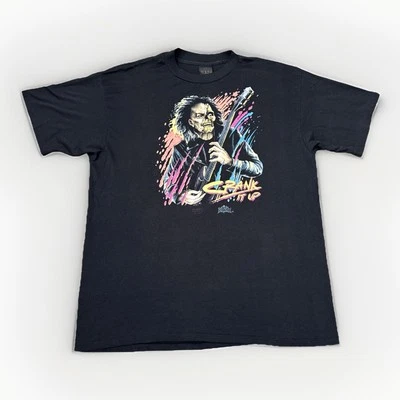 Camiseta Vintage 3D Emblema Para Hombre XL 1989 Just Brass Zombie Rock N Rule  Foto 1 de 4