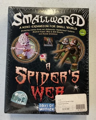 Small World A Spider's Web Expansion Days of Wonder Brand New Sealed -- S2G -- - Image 1 of 4