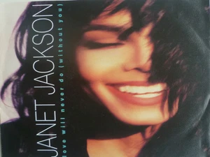 7" 1990 ! JANET JACKSON : Love Will Never Do /MINT-\ - Bild 1 von 1