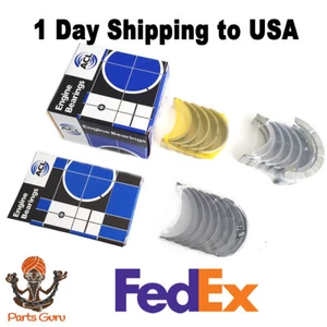 Main & Rod Bearings Jaguar Volvo S40 S60 V40 V60 XC60 XE XF 2.0 Turbocharged - Picture 1 of 1