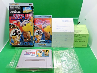 AREA 88 Include Reg Card  SNES nintendo super famicom ◎４-0507 - Image 1 of 4