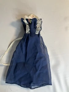 Barbie Modepuppe Blau Vintage Kleid - Bild 1 von 1