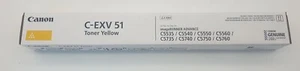 Toner jaune Canon C-EXV 51 0484C002 - Photo 1/1