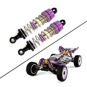 For Wltoy 124019 RC Car General Semi-metal Shock Absorbers Shock Damper Kit - Picture 1 of 4