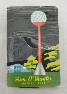 VINTAGE Jam O' Shanter Country Club Spielkarten komplett in Verpackung - Bild 1 von 11