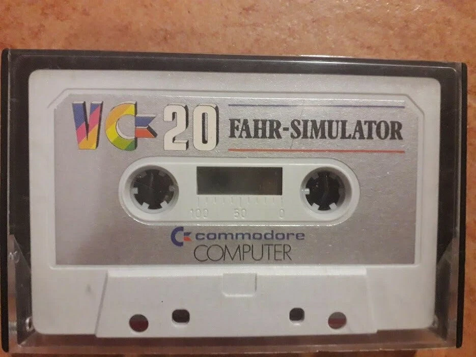 VC20 - Fahr-Simulator - Original Cassette/Tape - Zustand wie neu - Bild 1 von 1